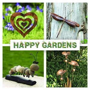 Happy Gardens Copper Flower Rain Chain - Lily Cup Simulated Copper Rain Chains for Downspouts