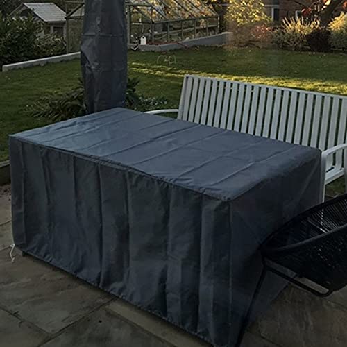 PLOEA Waterproof Garden Furniture Covers Dust-Proof Garden Furniture Cover Rattan Cover Outdoor Furniture Cover, 30 Sizes, Customizable (Color : Black, Size : 60x60x60)