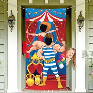 katchon, carnival photo booth backdrop – large,72×36 inch | carnival decorations for event | carnival photo door banner for carnival theme party decorations | carnival backdrop, mardi gras decorations