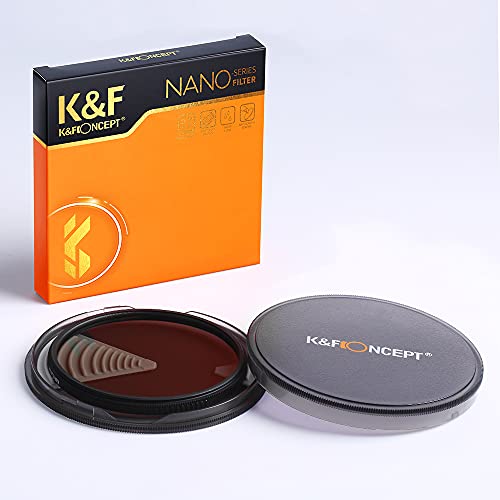 58mm Circular Polarizers Filter, K&F Concept 58MM Circular Polarizer Filter HD 28 Layer Super Slim Multi-Coated CPL Lens Filter (Nano-X Series)