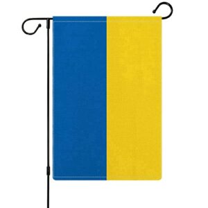 besvalo glory to ukraine flag, ukrainian victory day garden flags, double sided national flags stand with ukraine banner sign, outdoor yard decorative hanging flag, 12×18 inches