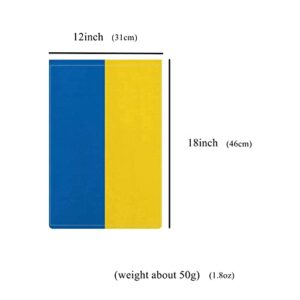 Besvalo Glory To Ukraine Flag, Ukrainian Victory Day Garden Flags, Double Sided National Flags Stand with Ukraine Banner Sign, Outdoor Yard Decorative Hanging Flag, 12x18 Inches