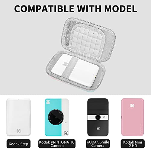 Yinke Case for Kodak Step/Kodak PRINTOMATIC/Kodak Mini 2 HD/Kodak Smile Camera/, Travel Carry Case Protective Cover (Gradient)