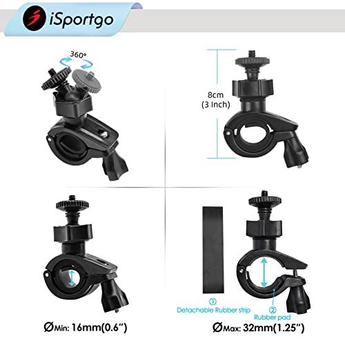 iSportgo Bike Bracket Bicycle Mount Holder for Outdoor Portable Bluetooth Speakers/GoPro Hero/Cameras