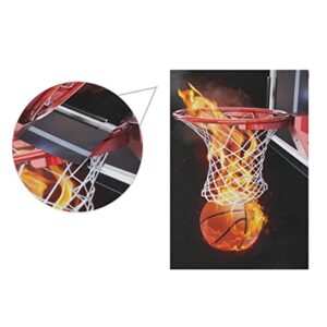 Hokkien Basketball and Basketry Garden Flag Double Sided 12 x 18 Inch, Yard Flags, Decorative Small Garden Flags, Outdoor Lawn and Garden Décor