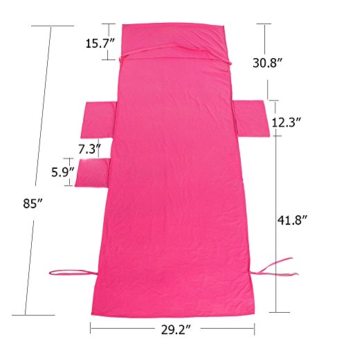 VOCOOL Sun Beach Chair Cover Towel Pool Chair Cover with Side Pockets Chaise Lounge Cover Lounger Mate for Sunbathing Lounger Hotel Garden Holiday Garden Pool, Pink