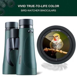 10X42 Professional HD Binoculars for Adults with Phone Adapter, High Power Binoculars with BaK4 prisms, Super Bright Lightweight & Waterproof Binoculars Perfect for Bird Watching, Hunting, Stargazing