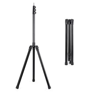 78.7 inch/7.2ft adjustable light stand tripod, premium aluminum photography tripod stand with ball head, compatible with lights, projector, softbox, cameras, projector, relfectors, umbrellas