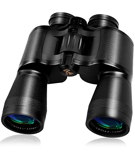 Binoculars 20x50 for Adults,Waterproof/Professional Binoculars Durable & Clear BAK4 Prism FMC Lens,Suitable for Outdoor Sports, Concert and Bird Watching