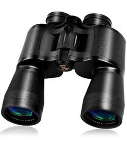 binoculars 20×50 for adults,waterproof/professional binoculars durable & clear bak4 prism fmc lens,suitable for outdoor sports, concert and bird watching