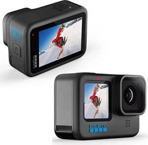 gopro hero10 black- e-commerce packaging – waterproof action camera with front lcd & touch rear screens, 5.3k60 ultra hd video