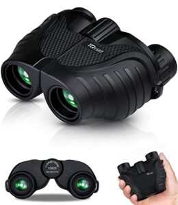 binoculars 15×25 for adults and kids,waterproof binoculars with low light night vision, durable & clear binoculars for outdoor sports,concerts and bird watching
