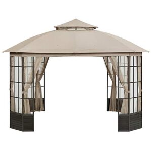 garden winds replacement canopy top cover for the lake charles gazebo – 350