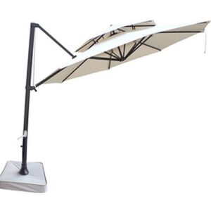garden winds southern patio two-tiered umbrella replacement canopy top cover – will only fit model number – umb-473522 – do not buy unless you have this model