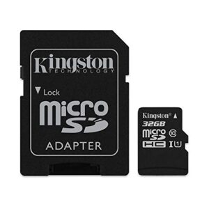 kingston canvas select 32gb microsdhc class 10 microsd memory card uhs-i 80mb/s r flash memory card with adapter (sdcs/32gb)