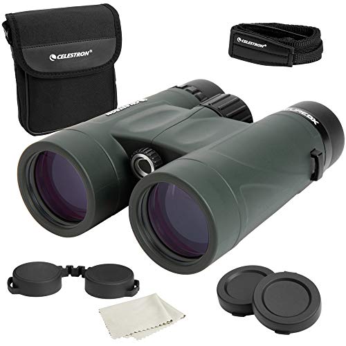 Celestron – Nature DX 8x42 Binoculars – Outdoor and Birding Binocular – Fully Multi-coated with BaK-4 Prisms – Rubber Armored – Fog & Waterproof Binoculars – Top Pick Optics