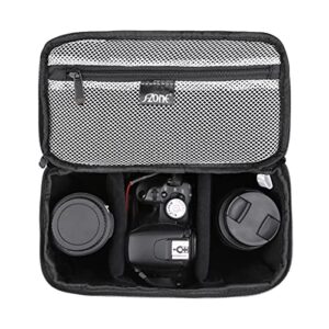 S-ZONE Water Resistant Camera Insert Bag with Sleeve Camera Case Upgraded Version 2.0