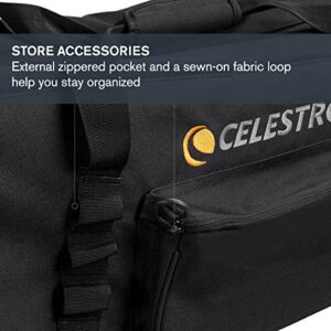 Celestron – 34” Tripod Bag – Storage & Carrying Case for Tripod and Accessories – Configurable, Padded Internal Walls – BONUS Padded Accessory Bag