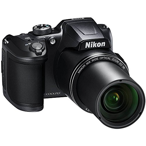 Nikon COOLPIX B500 16MP 40x Optical Zoom Digital Camera w/Built-in Wi-Fi NFC & Bluetooth (Black) + 16GB SDHC Accessory Bundle