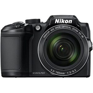 Nikon COOLPIX B500 16MP 40x Optical Zoom Digital Camera w/Built-in Wi-Fi NFC & Bluetooth (Black) + 16GB SDHC Accessory Bundle