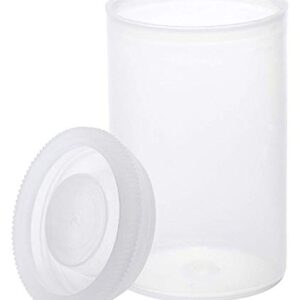 AKIRO Film Canisters with Caps 35 mm Empty Camera Reel Storage Containers Case Plastic Storage 15 Pack Transparent