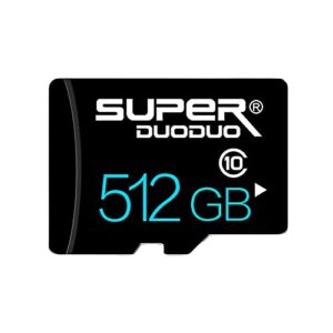 512gb micro sd with adapter high speed 512gb tf card class 10 for gopro memory card for android smartphone digital camera tablet and drone 512gb