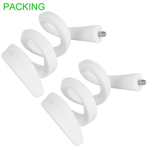 2 Pack Flexible Twist Mount for Arlo Pro 2, Arlo Ultra, Arlo Pro,Arlo Baby, Arlo Pro 3, Wyze,Arlo Wall Mount Bracket,Attach Your Arlo Camera Everywhere - White