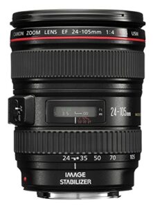 canon 344b006 ef 24-105mm f/4.0 l is usm lens (certified refurbished)