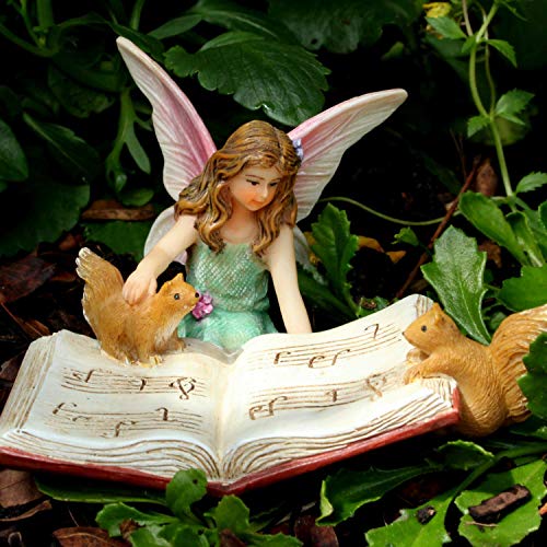 PRETMANNS Fairy Garden Fairies - Fairy Garden Accessories - Fairies for Fairy Garden Outdoor - Garden Fairy Figurine Bonnie for Miniature Garden - 1 Item