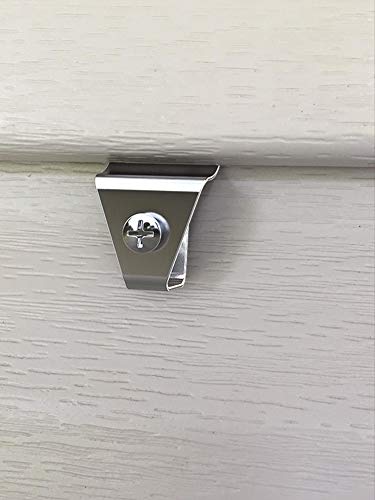 (12 Pack) Blink Outdoor Camera Vinyl Siding Clip Hooks, No-Hole Needed Outdoor Siding Hanger for Mounting Blink XT2 Blink Outdoor Home Security, Weatherproof Stainless Steel Blink Siding Mount