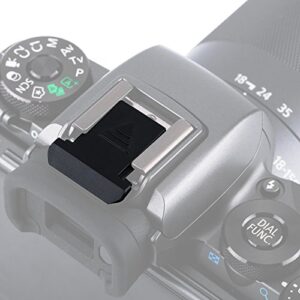JJC 2 PCS Camera Hot Shoe Cover Cap Protector for Canon EOS R5 R6 RP R 7D Mark II 6D Mark II 5D Mark IV III 1D Mark IV M50 M5 Mark II Rebel T8i T7i T7 T6i T6 T5 SL3 SL2 Camera & More-Black