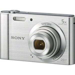 Sony (DSCW800) 20.1 MP Digital Camera (Silver)