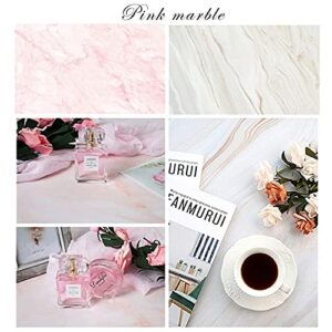 Flat Lay Backdrops Marble Photography Backgrounds Paper 3 Pack Kit 22x34Inch/ 56x86cm Double Sided Photo Props Rolls for Food Product Jewelry Tabletop Blog Pictures, 6 Pattern…