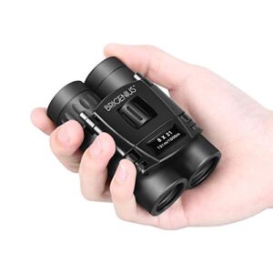 brigenius 8×21 small binoculars, compact binoculars for adults kids bird watching, mini pocket lightweight binoculars for opera concert theater