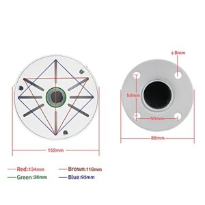 compcctv Security Camera Mount Bracket, Dome Camera Mount Universal Camera Wall Mounting Bracket for CCTV Security Camera/IP Camera, J Type (12.5 INCH)