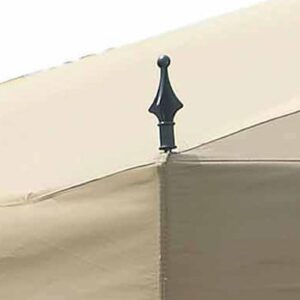 Garden Winds Replacement Canopy for Scroll Gazebo - Riplock 350 - Beige