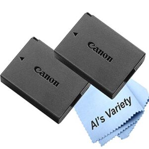 2-pack canon lp-e10 lithium-ion battery pack for canon eos rebel t3, t5, t6, t7 (bulk packaging)
