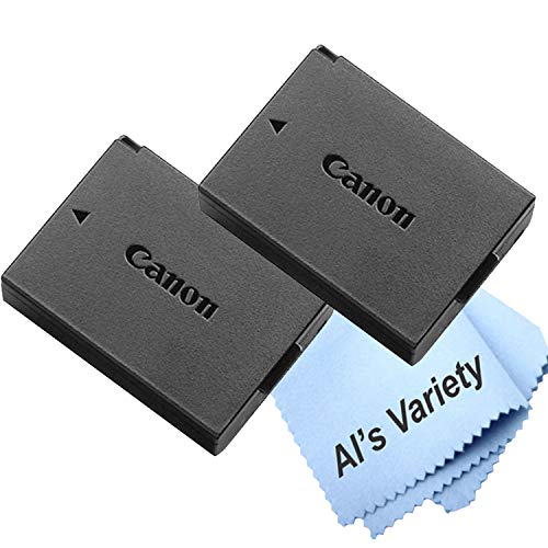 2-Pack Canon LP-E10 Lithium-Ion Battery Pack for Canon Eos Rebel T3, T5, T6, T7 (Bulk Packaging)