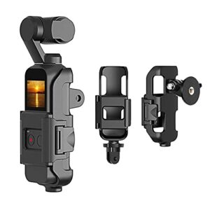 3 in 1 tripod and action gopro mount stand bracket for dji osmo pocket for dji pocket 2, action cam mount with tripod mount and screw, for dji osmo pocket accessories kit tripod and gopro
