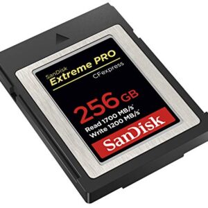 SanDisk 256GB Extreme PRO CFexpress Card Type B - SDCFE-256G-GN4NN