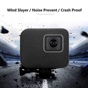 Taisioner Windslayer Cover Housing Frame Case for GoPro Hero 5 Hero 6 Hero 7 Black Video Noise Reduction