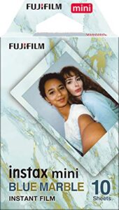fujifilm instax mini blue marble film – 10 exposures