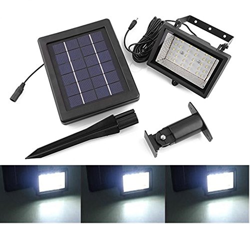 Bizlander 30 LED Solar Light Outdoor Sport Yard, Sidewalk Fence, Path, Pool Pond Lawn Garden