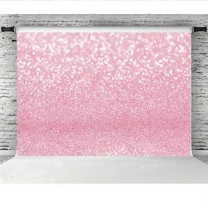 Lofaris Pink Bokeh Photography Backdrop Shinny Spots Sparkle Abstract Halos Background Newborn Baby Shower Birthday Party Decorations Portrait Photo Booth Props 7x5ft