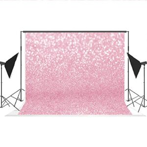 Lofaris Pink Bokeh Photography Backdrop Shinny Spots Sparkle Abstract Halos Background Newborn Baby Shower Birthday Party Decorations Portrait Photo Booth Props 7x5ft