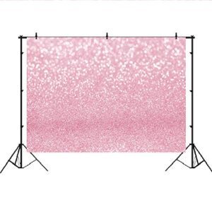 Lofaris Pink Bokeh Photography Backdrop Shinny Spots Sparkle Abstract Halos Background Newborn Baby Shower Birthday Party Decorations Portrait Photo Booth Props 7x5ft