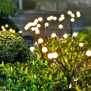 arily solar powered firefly lights outdoor 10 pack solar firefly lights outdoor waterproof , firefly solar garden lights outdoor starburst swaying lights for yard patio pathway decoration