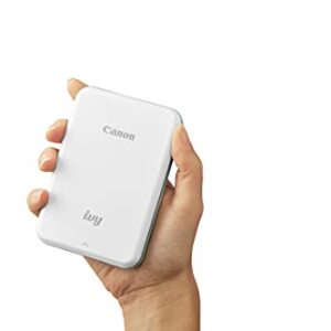 Canon IVY Mini Photo Printer for Smartphones (Mint Green) - Sticky-back prints, Pocket-size