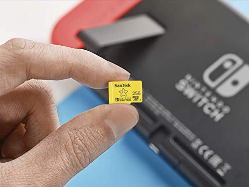SanDisk 256GB microSDXC Card Licensed for Nintendo Switch - SDSQXAO-256G-GNCZN