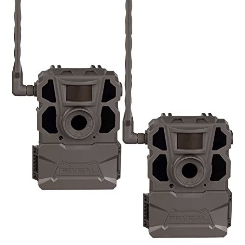 2 Pack TACTACAM Reveal X Gen 2.0 LTE Cellular Trail Camera AT&T and Verizon , HD Video , HD Photo , Low Glow IR LED Flash (TA-TC-XG2) for Hunting , Security , Surveillance Gen 2 (XV 2 Pack)